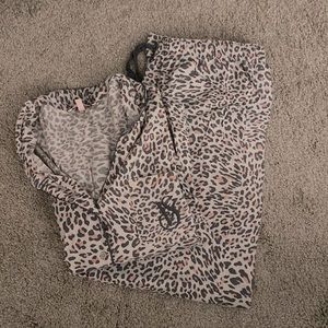 Victoria’s Secret Leopard Pajamas